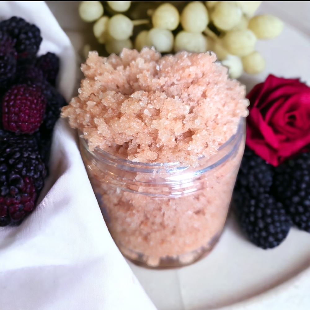 VINEYARD Exfoliation Hydration Pink Himalayan Salt Scrub Body Indulge Co…